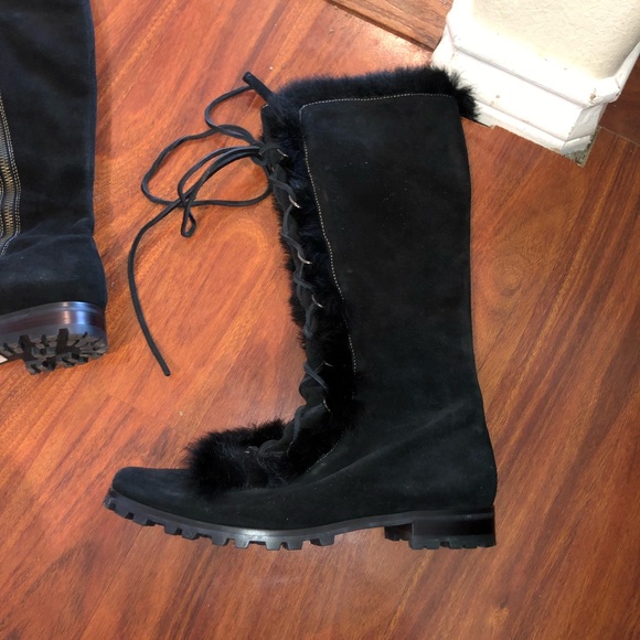 Calvin Klein fur boots - Picture 5 of 8